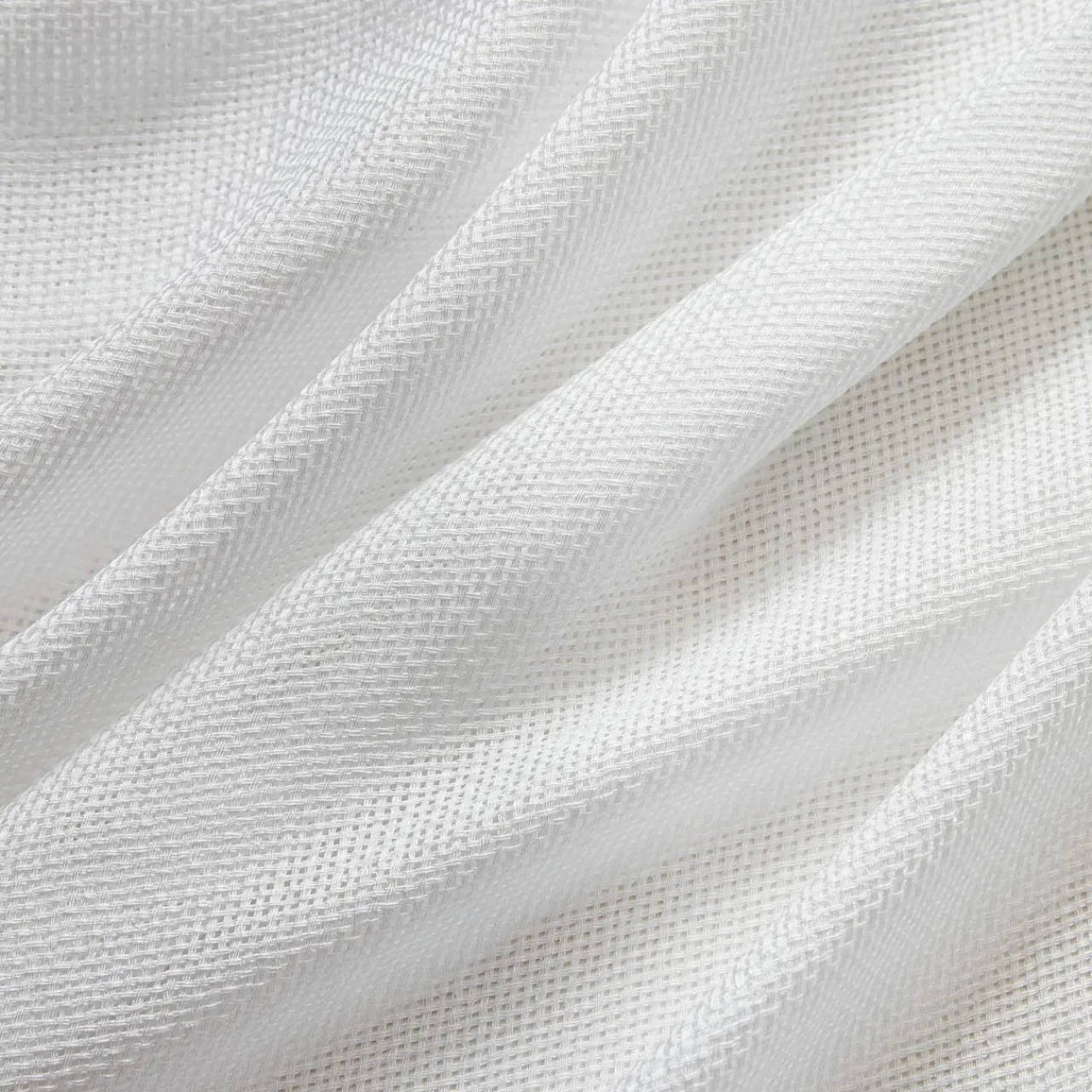 Voilage|EMINZA Voilage œillets effet lin (180 x 240 cm) Luca Blanc