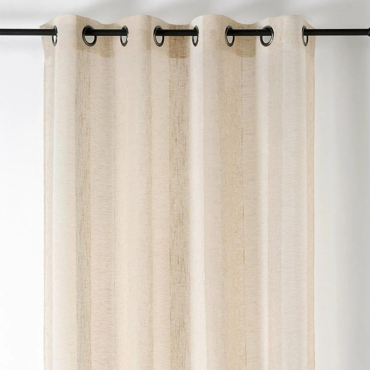 Voilage|LINDER Voilage lin (140 x 280 cm) Kansas Ecru