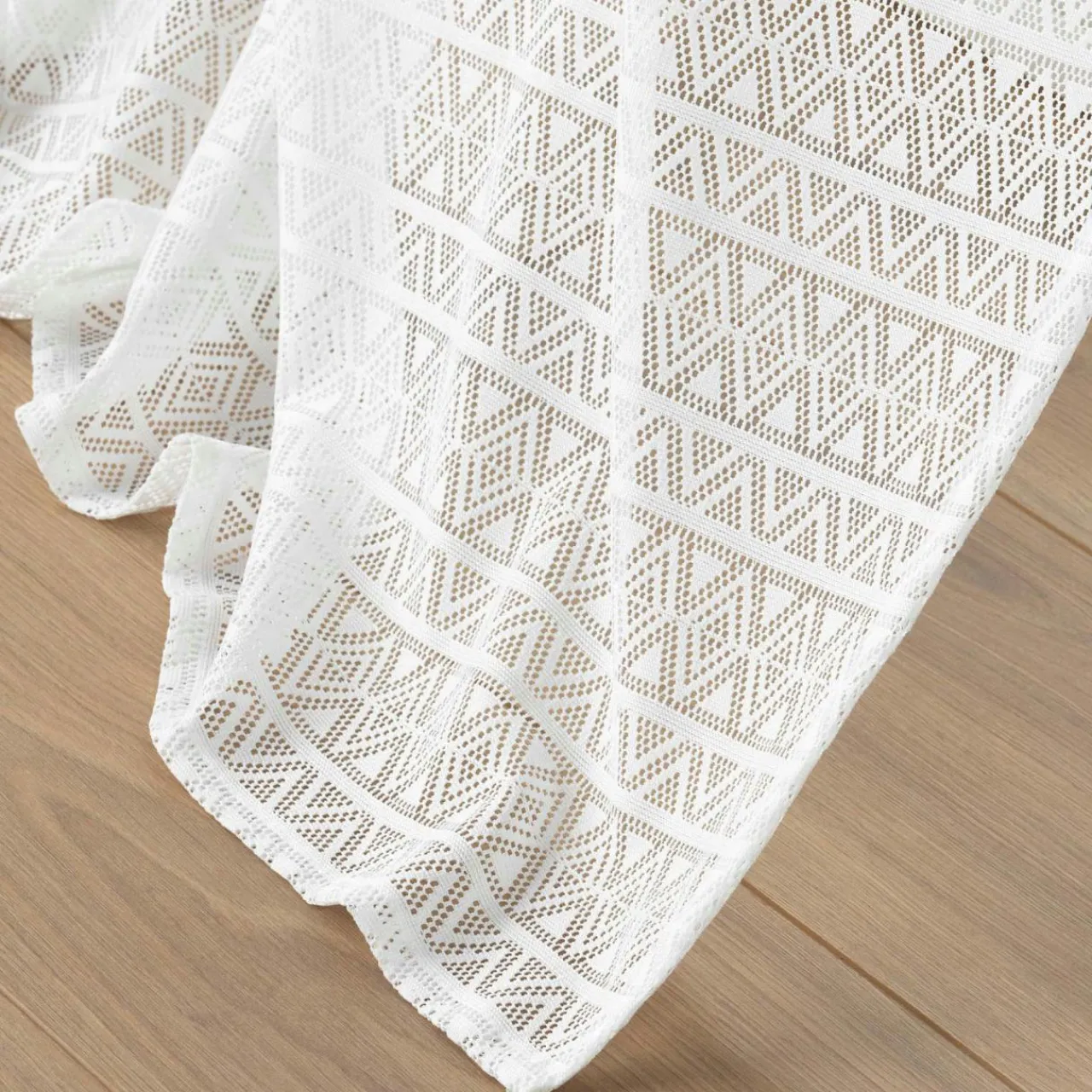 Voilage|DOUCEUR D'INTERIEUR Voilage maille (140 x 280 cm) Naomie Blanc