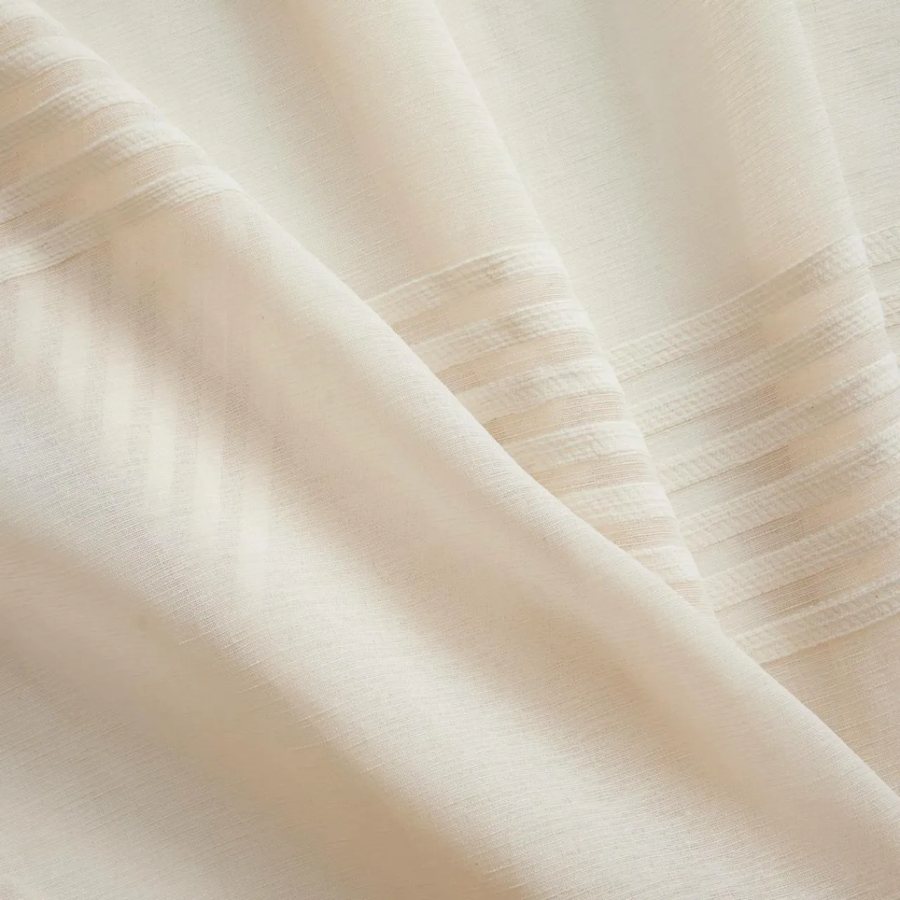 Voilage|EMINZA Voilage oeillets (140 x 240 cm) Noé Beige