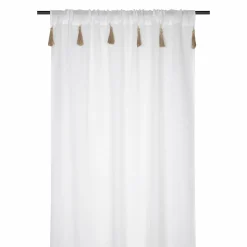 Voilage|STOF Voilage passe-tringle (140 x 260 cm) Ibiza Ecru