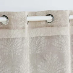 Voilage|DOUCEUR D'INTERIEUR Voilage tissé (140 x 240 cm) Levita Taupe